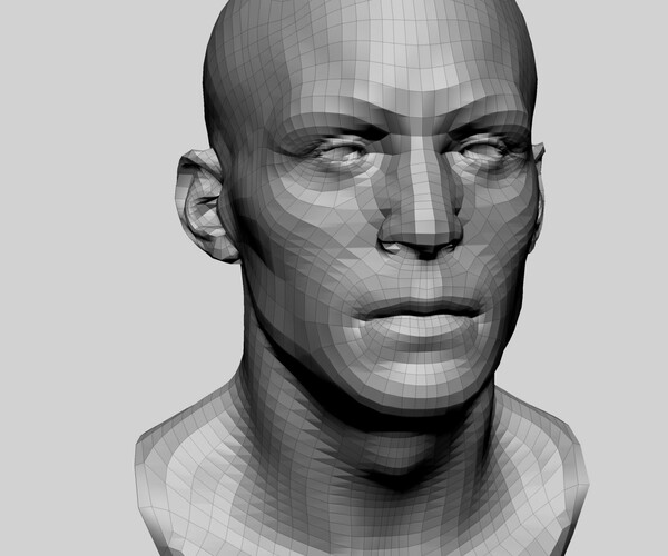 ArtStation - Base Male and Female Head | Resources