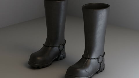 ArtStation - Boots (3D model) | Resources