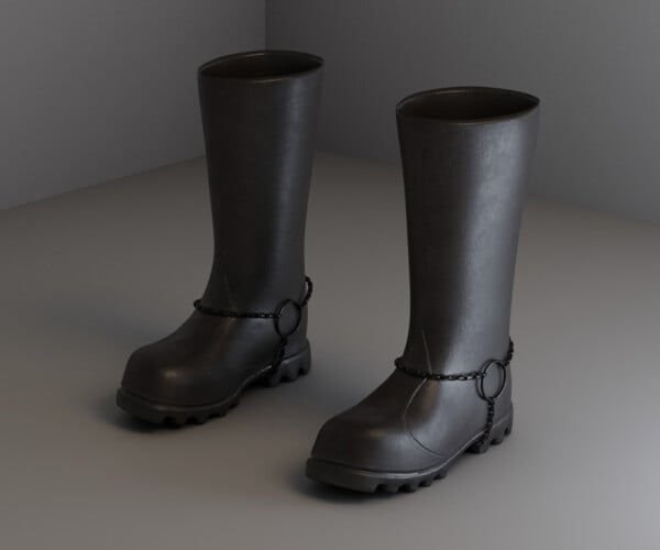 ArtStation - Boots (3D model) | Resources