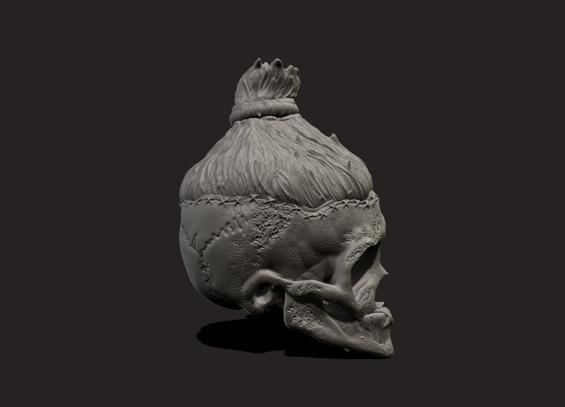 ArtStation - Shrunken Head | Resources