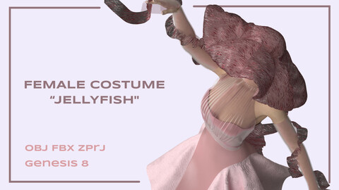 Female costume "Jellyfish"