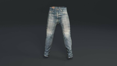 Demin Jeans (Game Ready / 2K PBR)