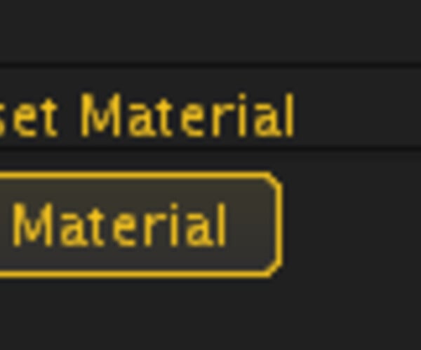 how to reset materials in zbrush
