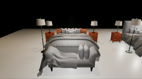 Luxury Bedroom HDRP