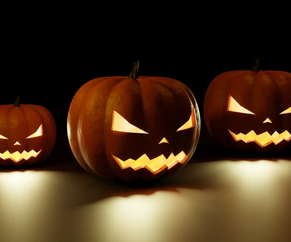 ArtStation - Halloween pumpkin | Resources