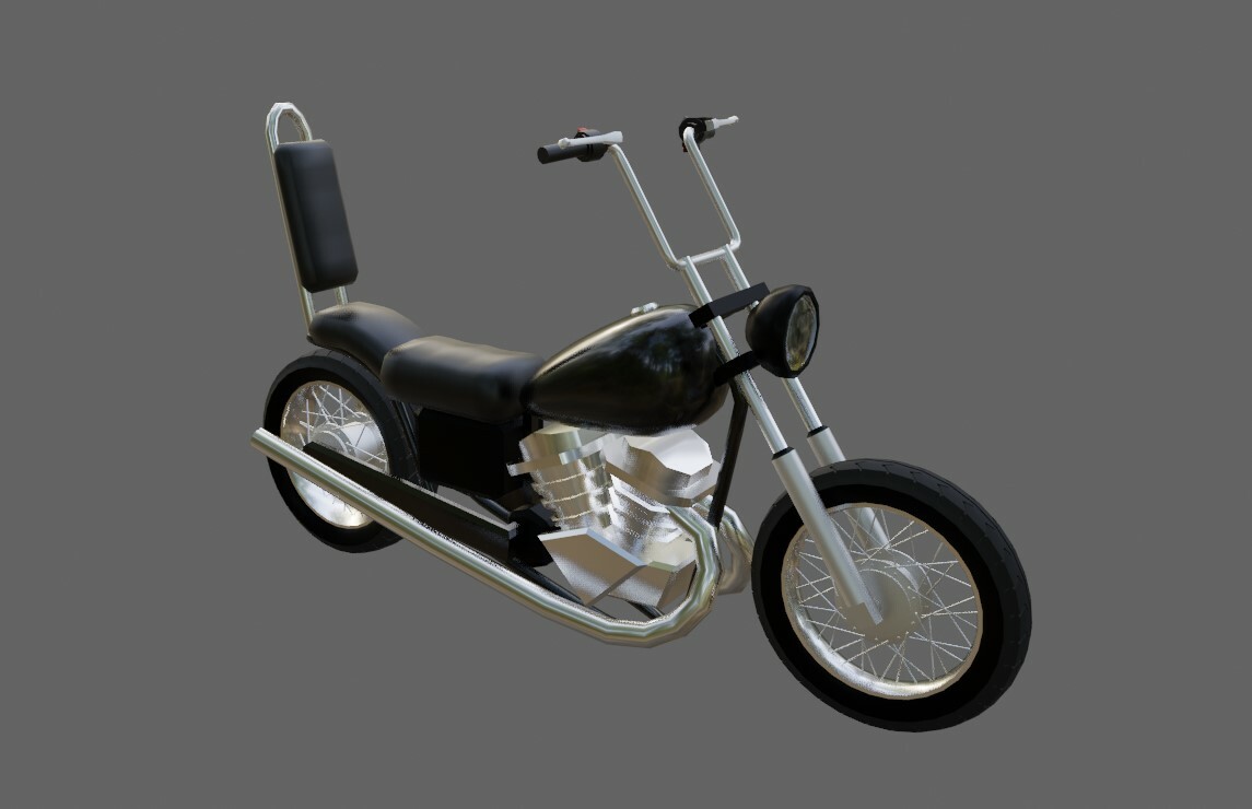 3D Motocicleta Pop 110i Para Jogos Low Poli model - TurboSquid 1973789