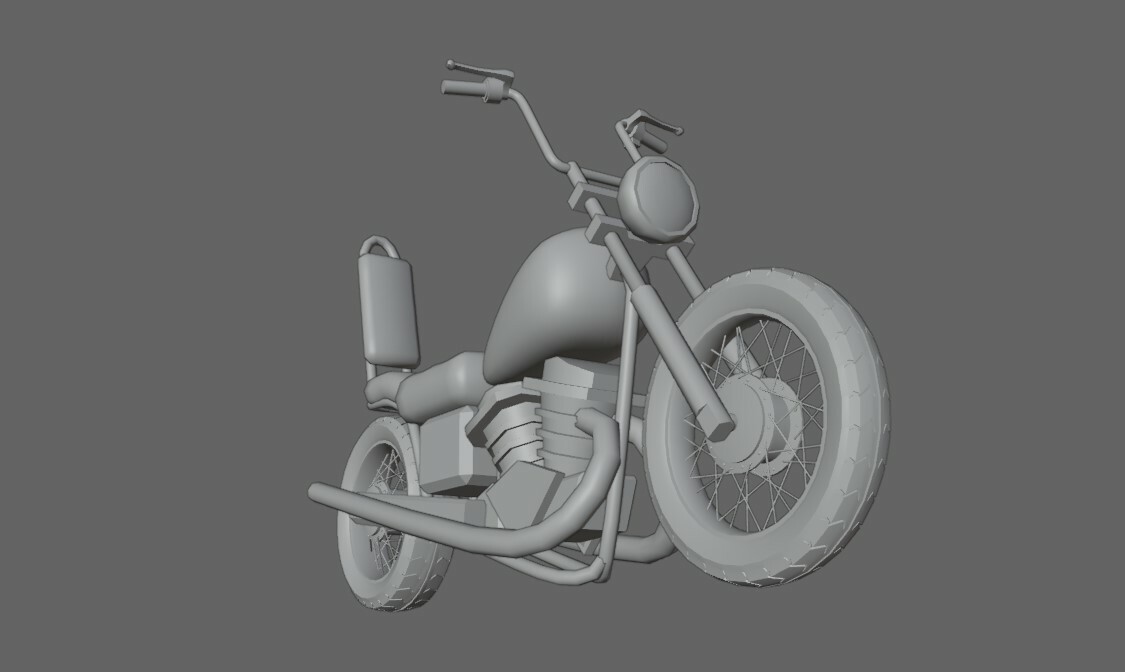 3D Motocicleta Pop 110i Para Jogos Low Poli model - TurboSquid 1973789