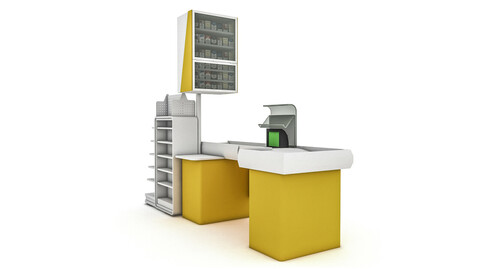 the cash register department 02 3D