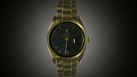 Rolex Day Date 3D Model