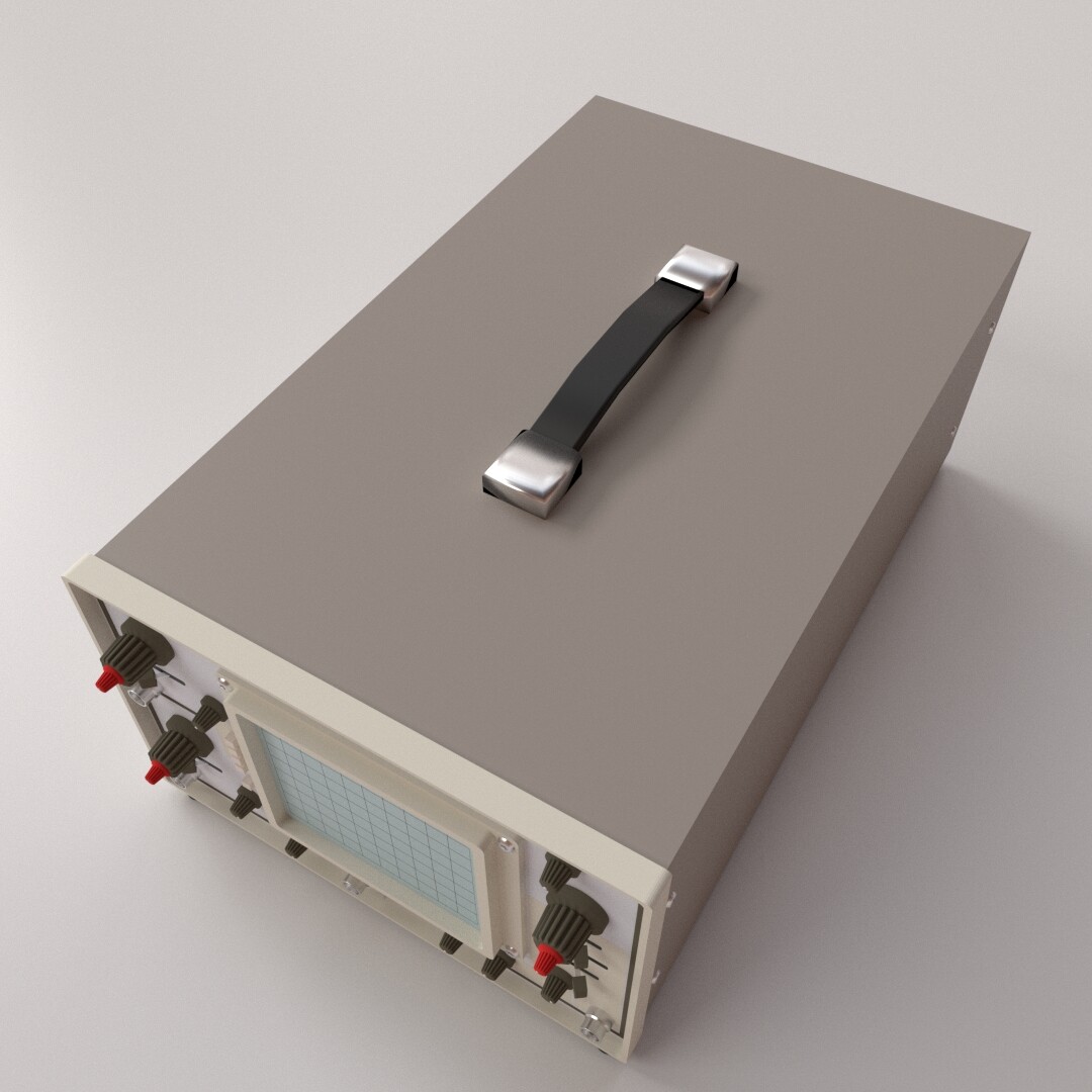 ArtStation Oscilloscope Game Assets