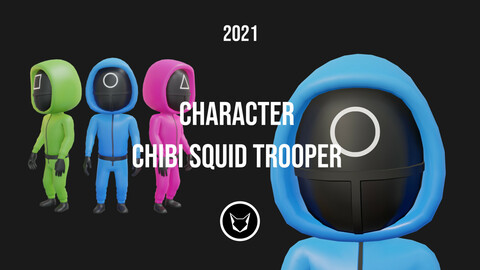 CHARACTER - CHIBI SQUID TROOPER