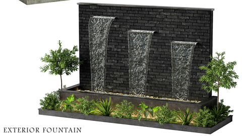 Exterior fountain 22