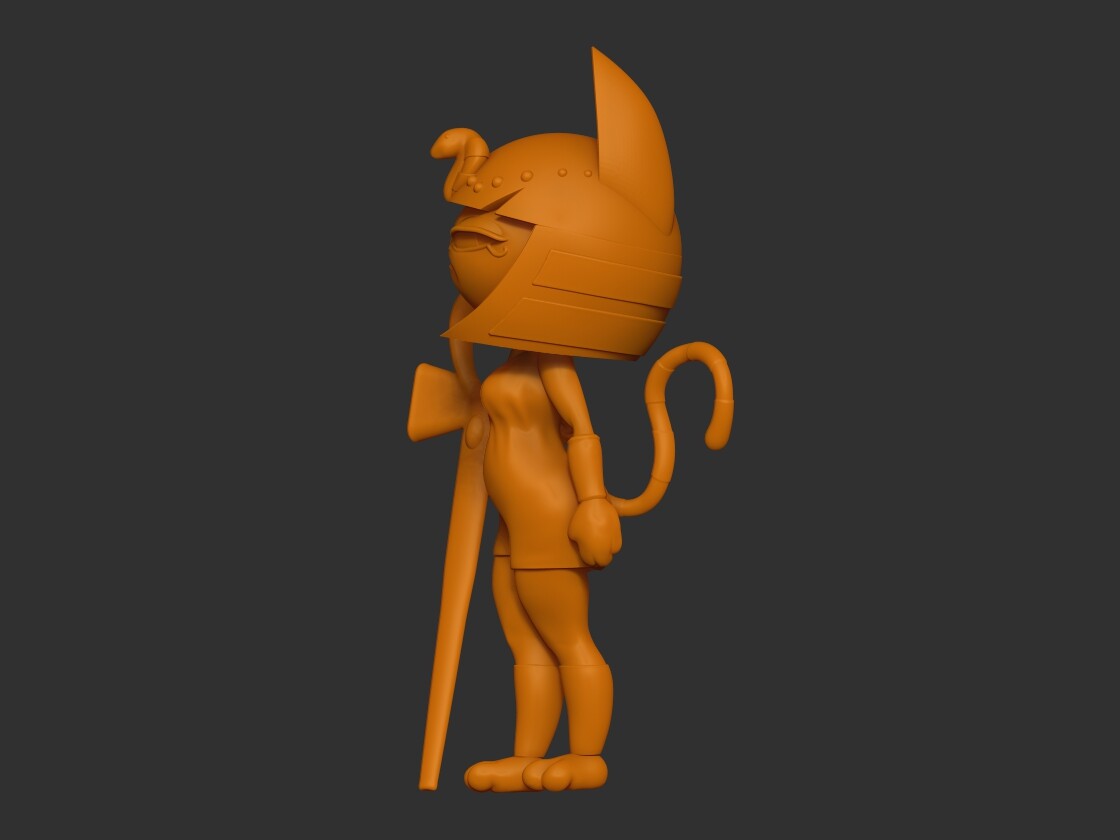 ArtStation - Ankha 3D Print Model | Resources