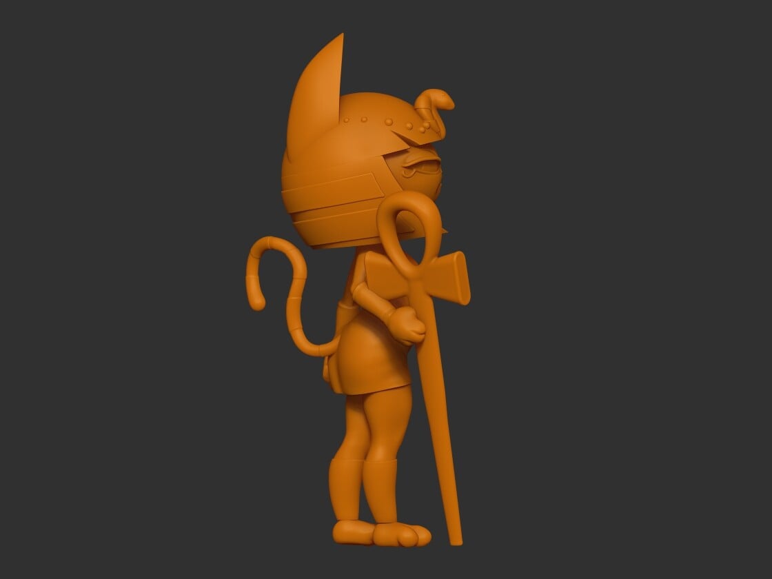 Ankha 3D print model