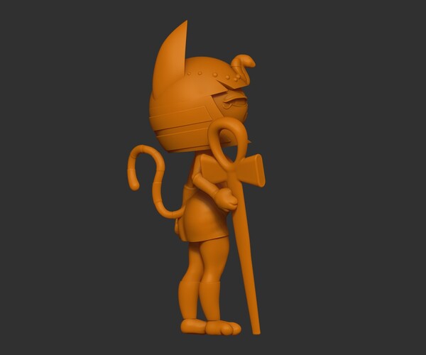 ArtStation - Ankha 3D Print Model | Resources