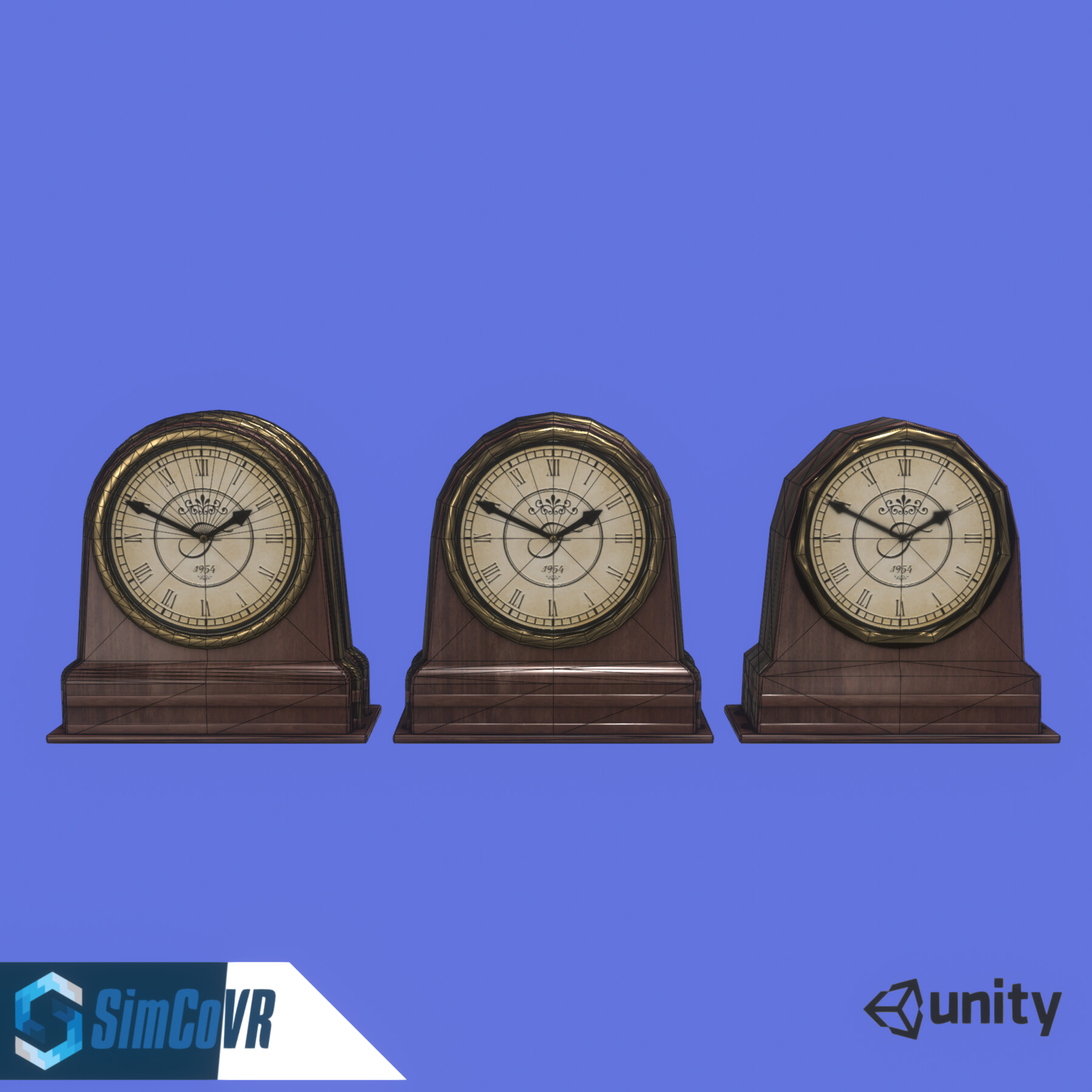 ArtStation - Desk Clock VR Ready | Game Assets