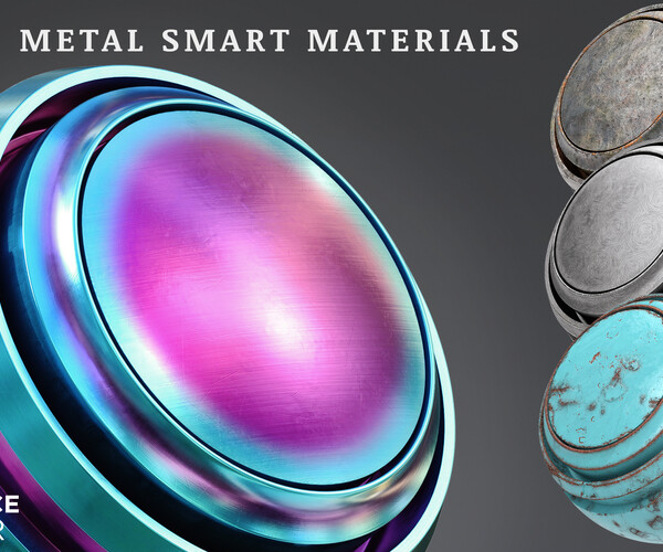 ArtStation - Metal Smart Materials (FREE DOWNLOAD) | Resources