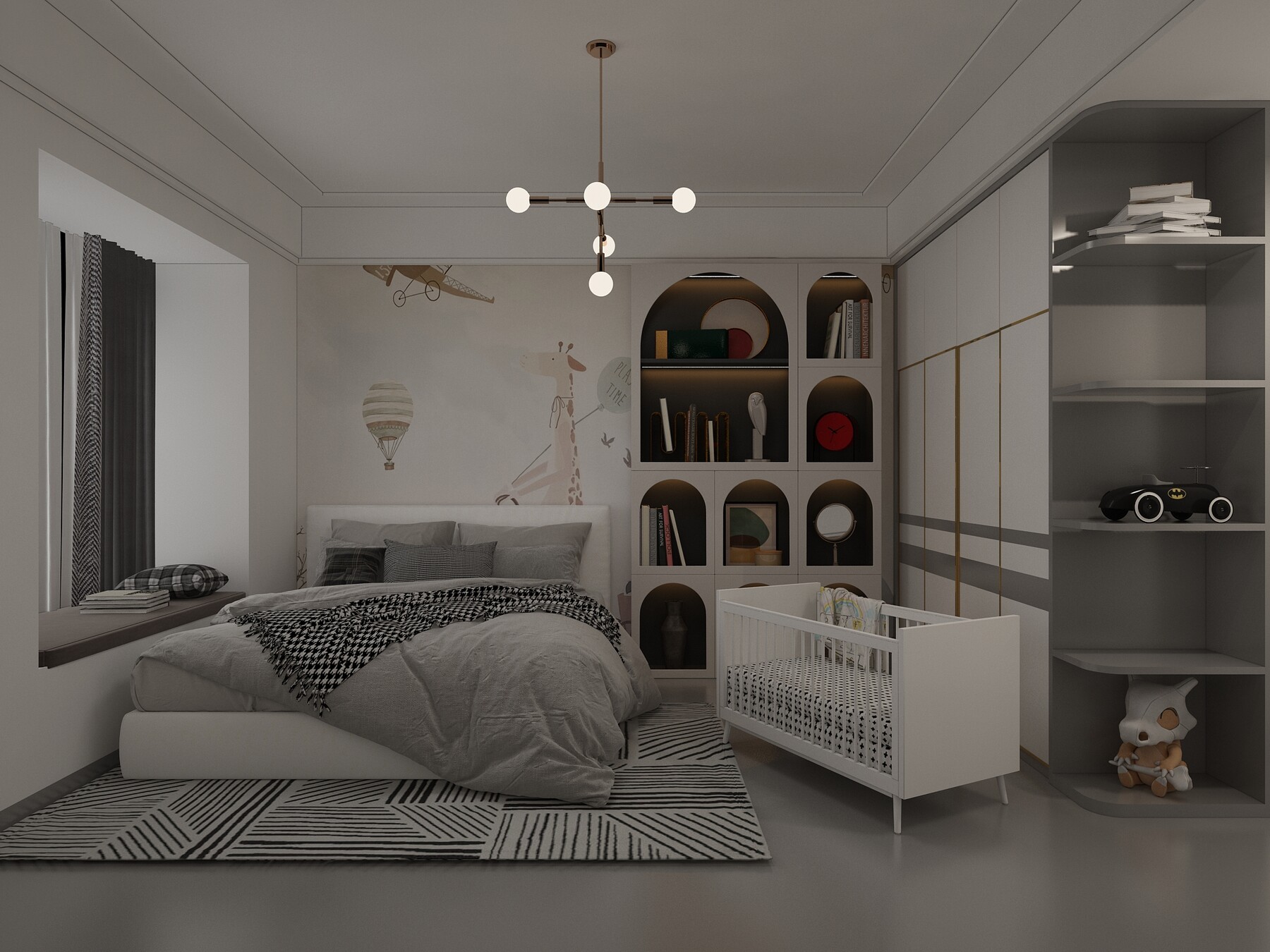 ArtStation - Modern Style Bedroom - 501 | Resources