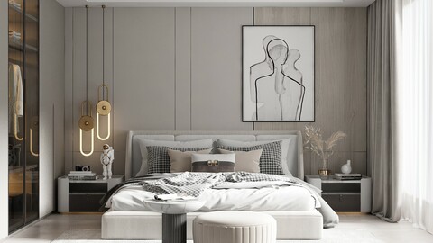 Modern Style Bedroom - 509