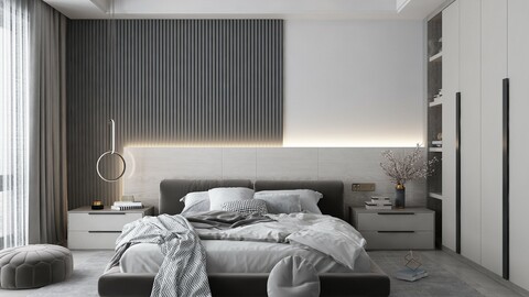 Modern Style Bedroom - 519