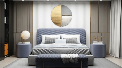 Modern Style Bedroom - 522