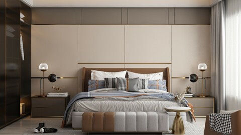 Modern Style Bedroom - 529