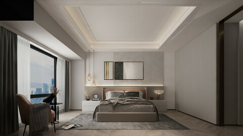 Modern Style Bedroom - 530