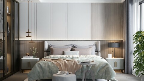 Modern Style Bedroom - 535