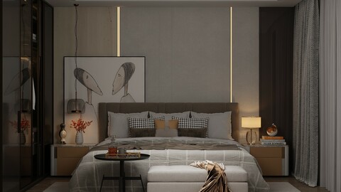 Modern Style Bedroom - 542