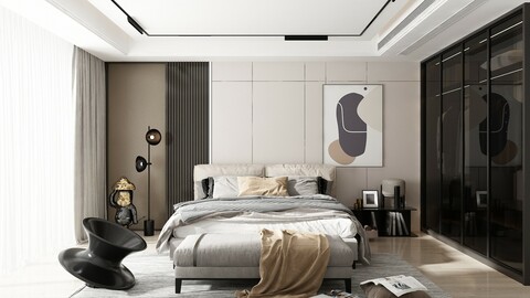 Modern Style Bedroom - 544