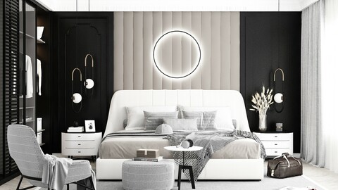 Modern Style Bedroom - 548