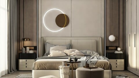 Modern Style Bedroom - 549