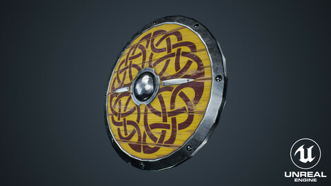 Viking Weapons - Curved Shield IV