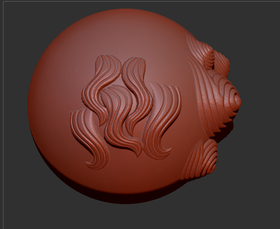 ArtStation - Download 7 ZBrush lion hair brushes, Chinese antique stone ...