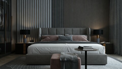 Modern Style Bedroom - 568