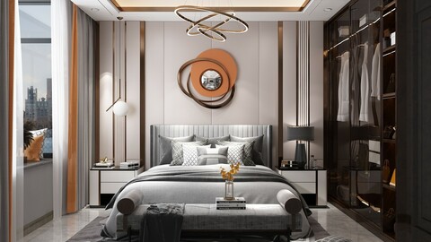 Modern Style Bedroom - 587