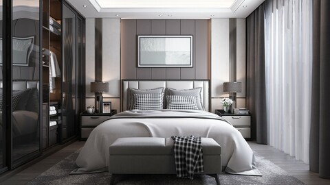 Modern Style Bedroom - 590