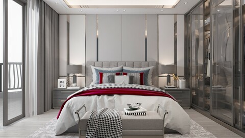 Modern Style Bedroom - 611