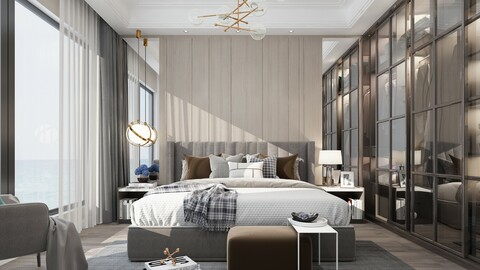 Modern Style Bedroom - 623