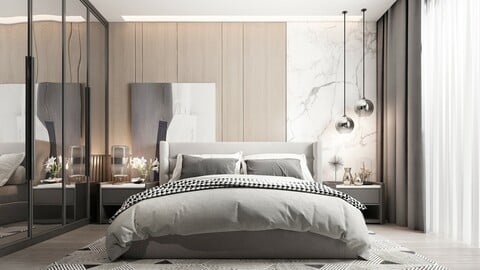 Modern Style Bedroom - 624