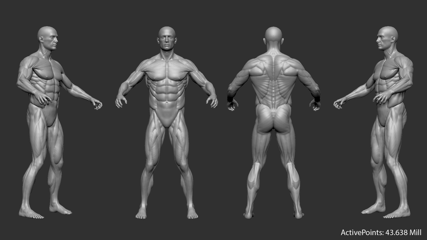 ArtStation - Male Base Mesh | Resources