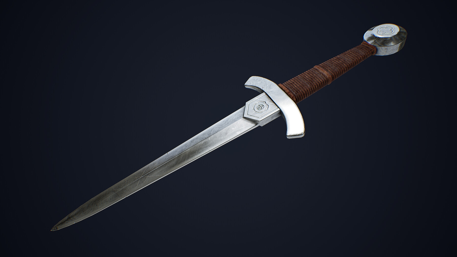 Artstation Medieval Dagger Game Assets