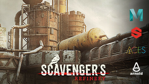 Scavengers Refinery | EP.2 - Environment Texturing With Substance Painter