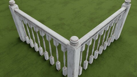 Matte Painted Banister