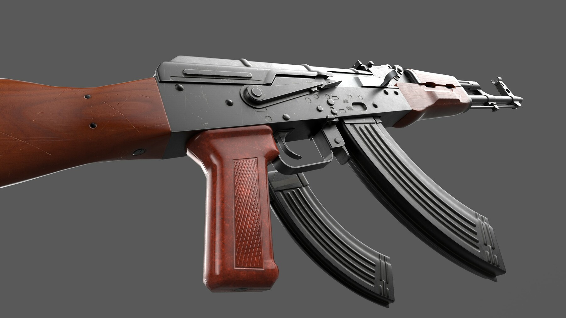 ArtStation - game model AK47 | Game Assets