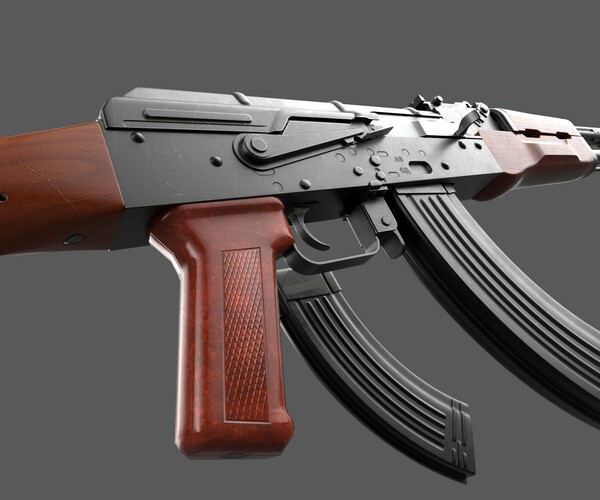 ArtStation - game model AK47 | Game Assets