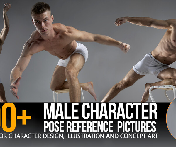 artstation-200-male-pose-reference-pictures-resources