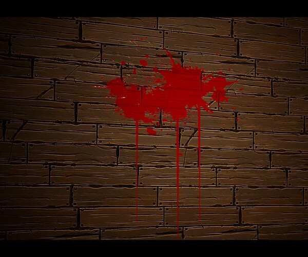 ArtStation - Stylized Animated Blood Decals [UE4] [Unity] | Game Assets