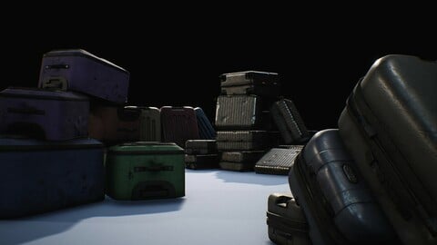 Luggage, Suitcases and Handbags [UE4]