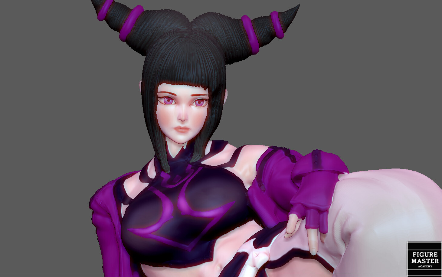 ArtStation - JURI HAN STREET FIGHTERS GAME CHARACTER ANIME SEXY GIRL 3d  print | Resources